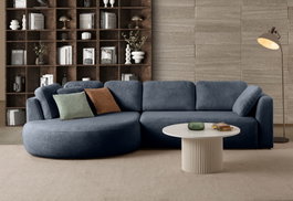 Atelier Del Sofa Venezia Left - Azul marino